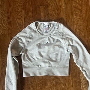 Gym Shark Grey Long Sleeve